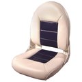 Auto Usa 54913 NaviStyle High Back Marine Seat - White & Blue AU2624287